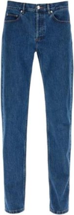 A.P.C. Stijlvolle Broeken - Heren - Slim Fit Jeans - Blauw - W33 - Jeans
