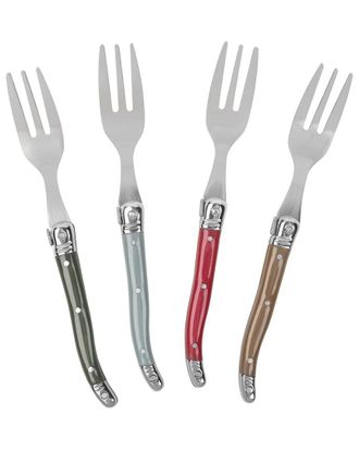 French Home Set Of 4 Cake Forks