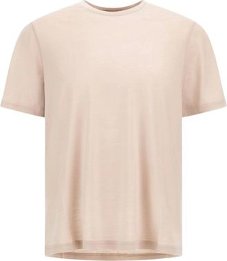 Herno Tops, Heren, Beige, XL, T-Shirts