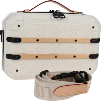 Louis Vuitton Vintage, unisex, Wit, ONE Size, Pre-owned Cross Body Bag