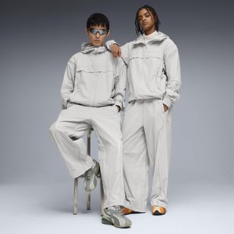 Puma Pantaloni CLRT dal taglio morbido unisex, Abbigliamento, Grigio, XXL