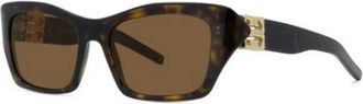Givenchy Authentieke Liquid Bril met Topkwaliteit - Dames - Zonnebrillen - Bruin - 54 MM - Accessoires