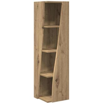 vidaXL Armario De Esquina Roble Artesanal 27,5x27x102cm Vidaxl