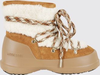 Moon Boot Stivaletto Luna Moon Boot in camoscio e shearling