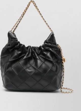 Tory Burch fleming mini hobo shoulder bag quilted