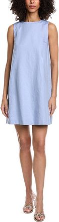 Max Mara Weekend Max Mara Racer Linen-Blend Shift Dress