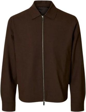 Selected Hombre, Chaquetas, Marr&oacute;n, Talla: 2XL