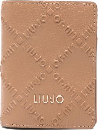 Liu Jo Portafoglio con logo goffrato - Toni neutri