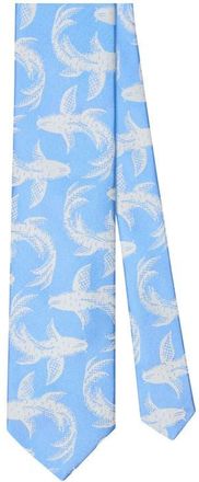 Robert Talbott Robert Koi Fish Jacquard Best of Class Necktie in Light Blue at Nordstrom