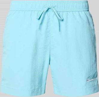 Champion Badehose mit elastischem Bund und Label-Stitching in Aqua, Gr&ouml;&szlig;e XXL