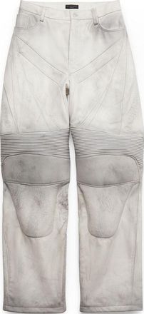 Balenciaga Biker Baggy Pants White 747080TOS149012
