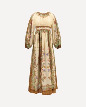 Zimmermann Indra elasticated waist maxi Dress Female 3
