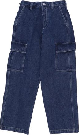 Obey Cargo Denim Pant Stone Wash - Heren - Loose Fit Jeans - Blauw - W34 - Denim - Jeans