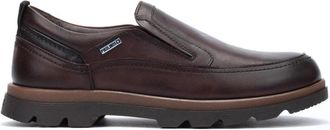 Pikolinos Bruin Leren Heren Loafer - Heren - Loafers - Bruin - 40 EU - Schoenen