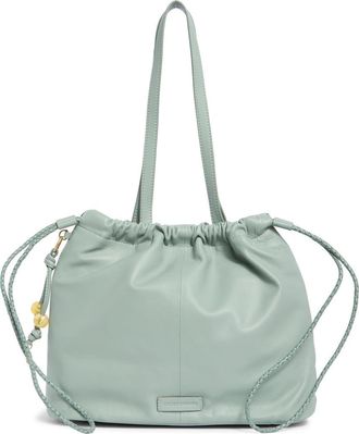 Lucky Brand Tily Leather Bucket Tote Bag in Sage Crystal Goat Ddm Le at Nordstrom Rack