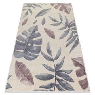 RugsX Rugsx - Alfombra Heos 78428 Hojas De Monstera Crema/rosa Beige 190x270 Cm