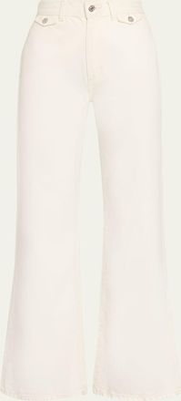 Nili Lotan Edira High-Rise Wide-Leg Jeans