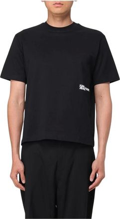 Karl Lagerfeld Heren, Tops, Zwart, Maat: L