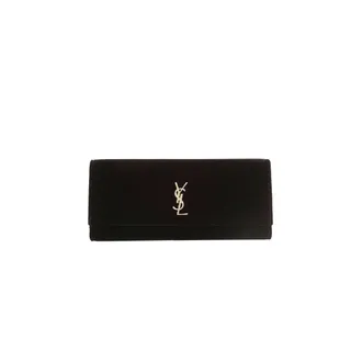 Saint Laurent Kate Velvet Clutch