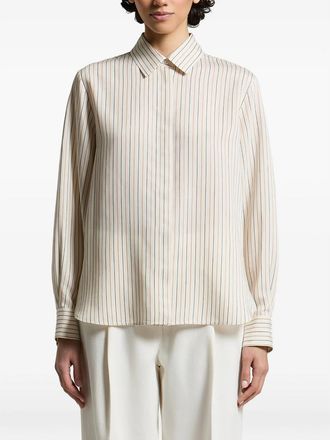 PESERICO Vertical-stripe Shirt