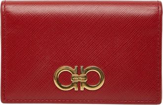 Ferragamo Leather Card Case (Pre-Owned)