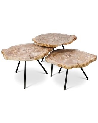 Urbia Discontinued Urbia Relique Set Of 3 Jeno Nesting Coffee Tables