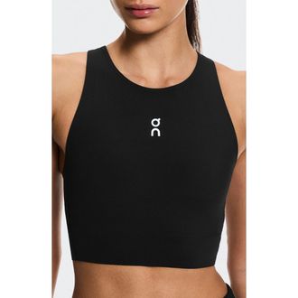 On Court Cutout Crop Top in Black at Nordstrom, Size X-Small