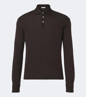 The Row Reyes cotton jersey polo shirt