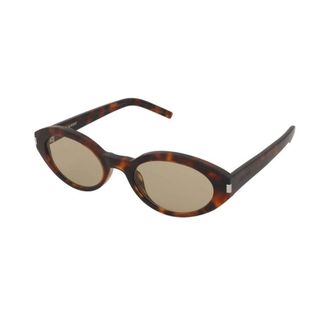 Saint Laurent Zonnebril - Dames - Accessoires - Bruin - Maat: 51 MM