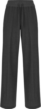 PANICALE Wijde broek - Dames - Wijde Broeken - Grijs - XS - Broeken