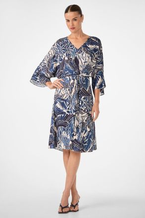 Trina Turk Topspin Short-Sleeve Midi Dress