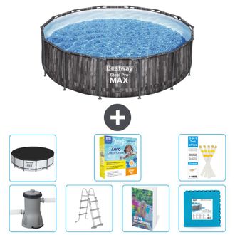Bestway Piscina Bestway Steel Pro Max Redonda - 427x107 Cm - 8-piezas S566