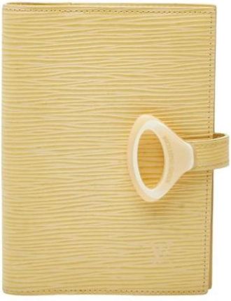 Louis Vuitton Pre-owned Accessories, female, Yellow, Size: ONE SIZE Pre-owned Leather Home-Office