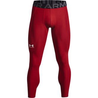 Under Armour Mens HeatGear Leggings Pants, Flawless (834)/White, X-Large