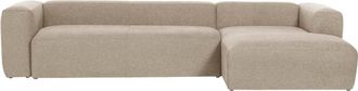 K Home Design-Ecksofa Klocks 330 x 174 cm - Beige