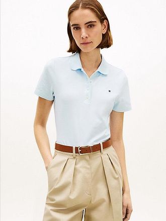 Tommy Hilfiger Polo 1985 de piqu&eacute; con corte slim