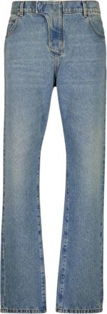 Balmain Regular-fit Denim Jeans - Heren - Regular Fit Jeans - Blauw - W32 - Denim - Jeans