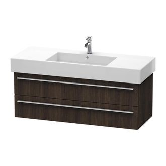Duravit Duravit X-large M&oacute;dulo Mural 6354, 2 Cajones, 1200mm, Para Vero, Color (frente/cuerpo): Casta&ntilde;o Oscuro - Xl635405353