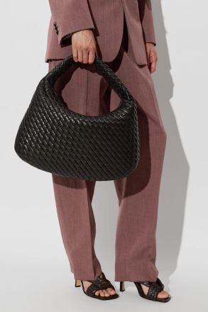 Bottega Veneta Veneta Medium Shoulder Bag, Womens, Brown