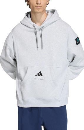adidas EQT Hoodie in Light Grey Heather at Nordstrom, Size X-Large R