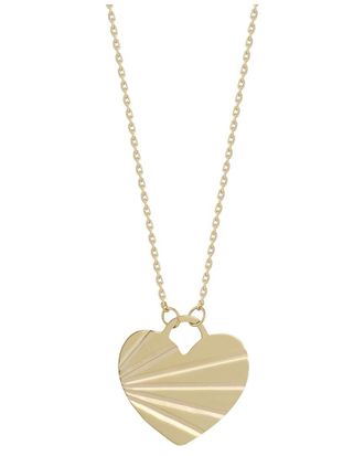 Italian Gold, Inc 14K Italian Gold Heart Necklace