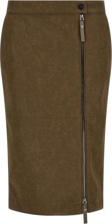 Pinko Pinko, Rokken, Dames, Bruin, XS, Longuette Rok
