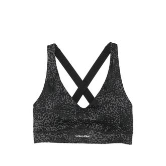Calvin Klein Leopard-print Sports Bra