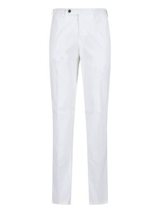 Pantaloni Torino Lyocell/Cotton Straight Trousers - White