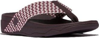 FitFlop Surfa Multi Tone Toe Post Sandals in Plumberry at Nordstrom, Size 10