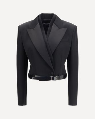 Dolce & Gabbana Sicilia double-breasted wool gabardine Jacket Female 42