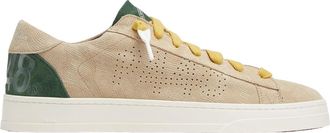 P448 Jack Blone - Heren - Sneakers - Beige - 42 EU - Katoen - Schoenen