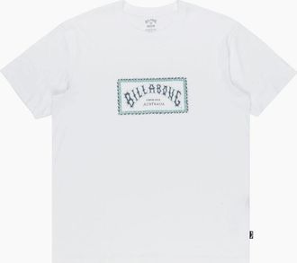 Billabong Mens Billabong Mens Arch Frame Short Sleeve T-Shirt - White - Size: 38