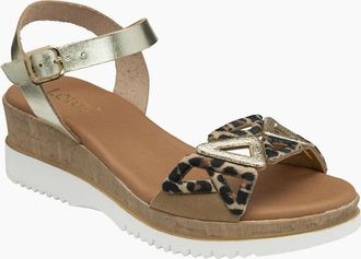Lotus Womens Ariah Womens Sandals - Gold - Size: 7