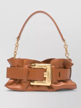 Balmain anthem mini calfskin bag gold hardware